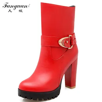 New Plus size 33-43 Women boots Autumn Winter High Knee boots Sapatos femininos High heels Zipper Black red hot sales
New Plus size 33-43 Women boots Autumn Winter High Knee boots Sapatos femininos High heels Zipper Black red hot sales