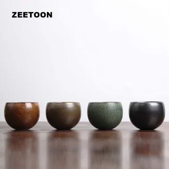 120ml Japanese Style Retro Coarse Pottery Sample Tea Cup Tea Bowl Ceramics Single Master Cup Kung Fu Tea Set Individual Teacup
120ml Japanese Style Retro Coarse Pottery Sample Tea Cup Tea Bowl Ceramics Single Master Cup Kung Fu Tea Set Individual Teacup
