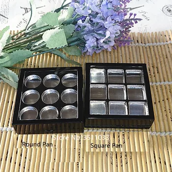 30pcs Black Eyeshadow Powder Compacts with Mirror Empty Double layer Blusher Case Lipstick Palette Makeup Tool Box With Plate
30pcs Black Eyeshadow Powder Compacts with Mirror Empty Double layer Blusher Case Lipstick Palette Makeup Tool Box With Plate