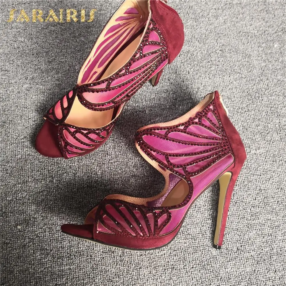 SARAIRIS Luxury Brand Big Size 47 Sexy High Heels Women Shoes Sandals Top Quality Lady Summer Party Zipper Thin Heel Shoes Woman
SARAIRIS Luxury Brand Big Size 47 Sexy High Heels Women Shoes Sandals Top Quality Lady Summer Party Zipper Thin Heel Shoes Woman