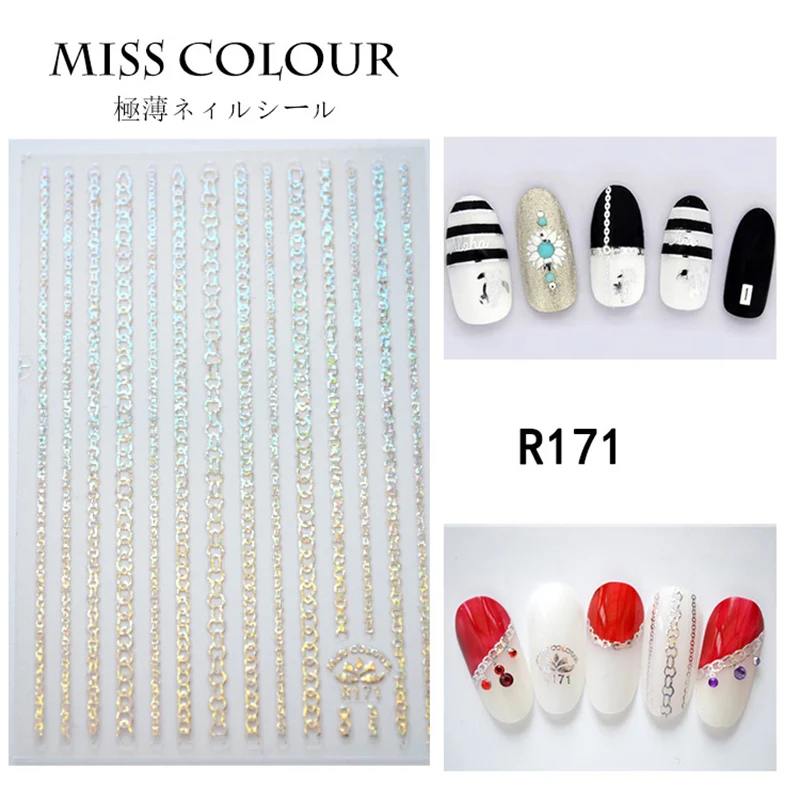 silver Nails Stickers Metal Lines Strip 3D Adhesive Decal Wave Nail Art Foil Slider Design Tape Manicure Design
silver Nails Stickers Metal Lines Strip 3D Adhesive Decal Wave Nail Art Foil Slider Design Tape Manicure Design