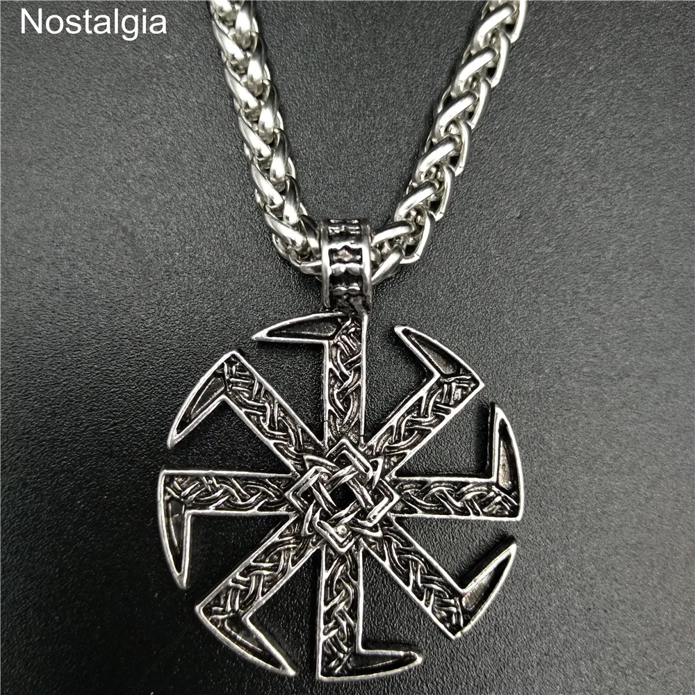 Nostalgia Slavic Kolovrat Symbol Wicca Pagan Jewelry Wheel Slavic Solar Necklace Amulets And Talismans
Nostalgia Slavic Kolovrat Symbol Wicca Pagan Jewelry Wheel Slavic Solar Necklace Amulets And Talismans