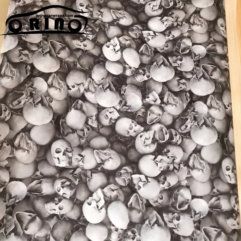 Skull Car Sticker Vinyl Film-4