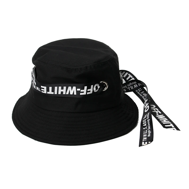 harajuku pop off-white Letter ribbon fisherman hat Summer Men Women bucket hats Hip Hop panama cap outdoor hunting fishing caps
harajuku pop off-white Letter ribbon fisherman hat Summer Men Women bucket hats Hip Hop panama cap outdoor hunting fishing caps