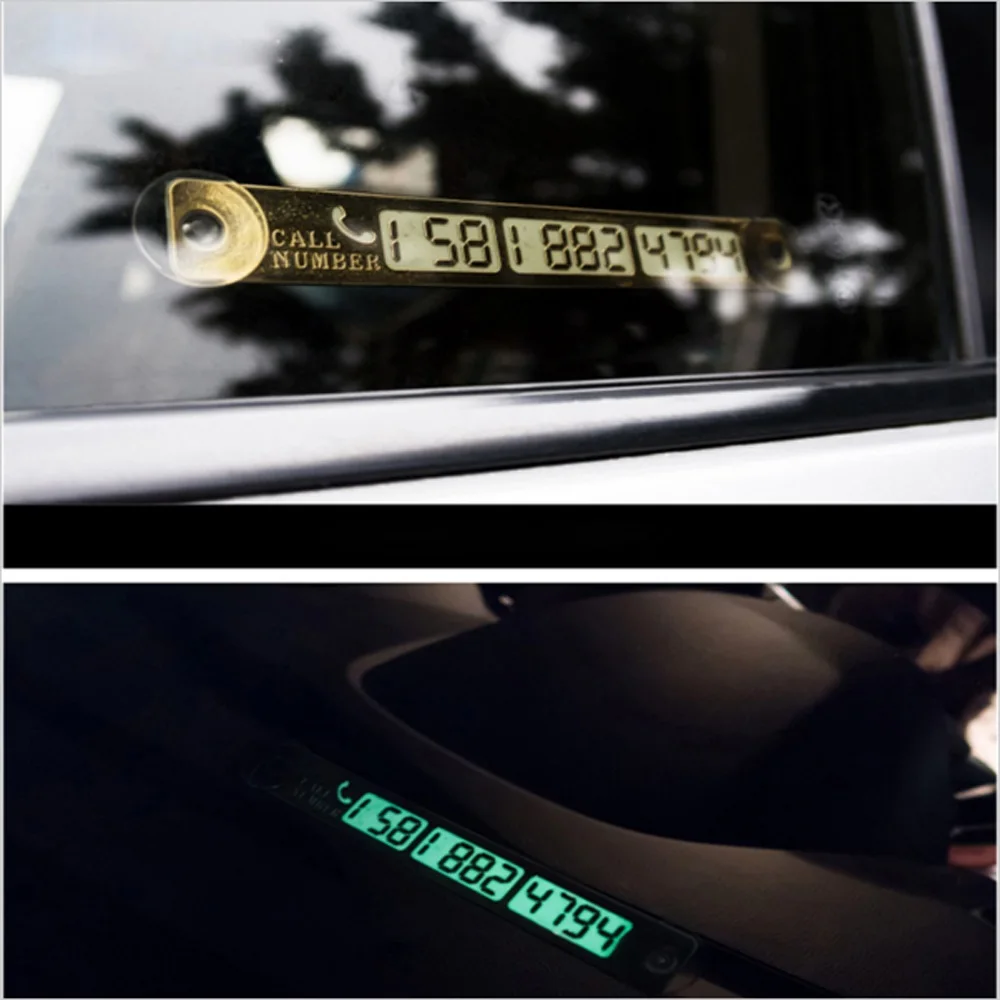 Hot Car Parking Card Telephone Number Card Notice Night Florescent Sucker Plate Phone Number Parking Plate Stop Sign Car Styling
Hot Car Parking Card Telephone Number Card Notice Night Florescent Sucker Plate Phone Number Parking Plate Stop Sign Car Styling