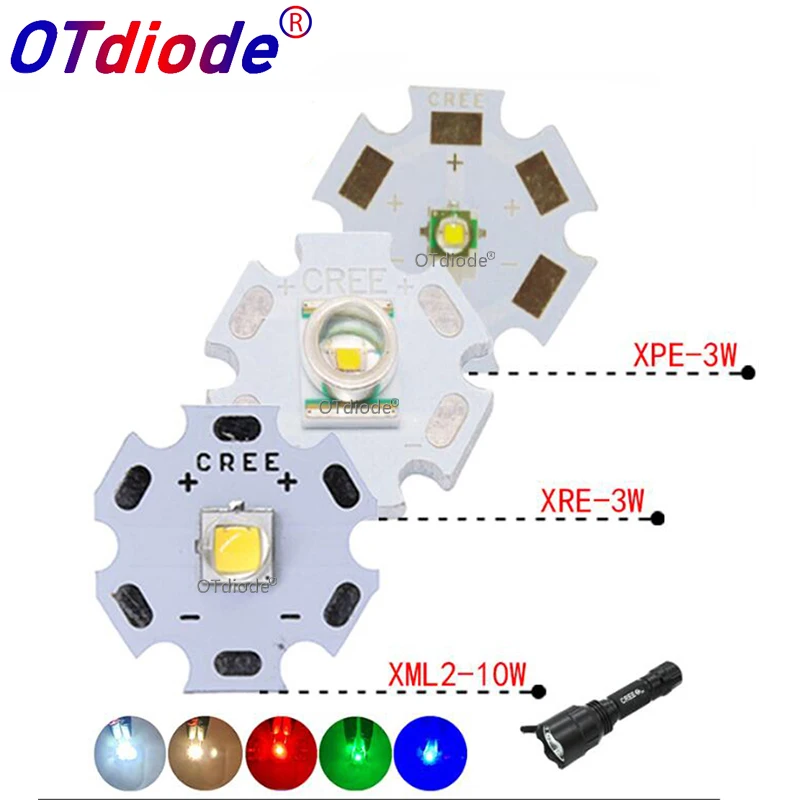 1pcs CREE XPG2 XML2 XM-L T6 XM-L2 / XP-E R3 / XR-E Q5 / XP-G2 R5 / XT-E R5 LED Flashlight light Bulb Chip With 20mm Base
1pcs CREE XPG2 XML2 XM-L T6 XM-L2 / XP-E R3 / XR-E Q5 / XP-G2 R5 / XT-E R5 LED Flashlight light Bulb Chip With 20mm Base