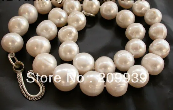 huij 002793 classic huge 13-14mm white round freshwater cultured pearls necklace
huij 002793 classic huge 13-14mm white round freshwater cultured pearls necklace
