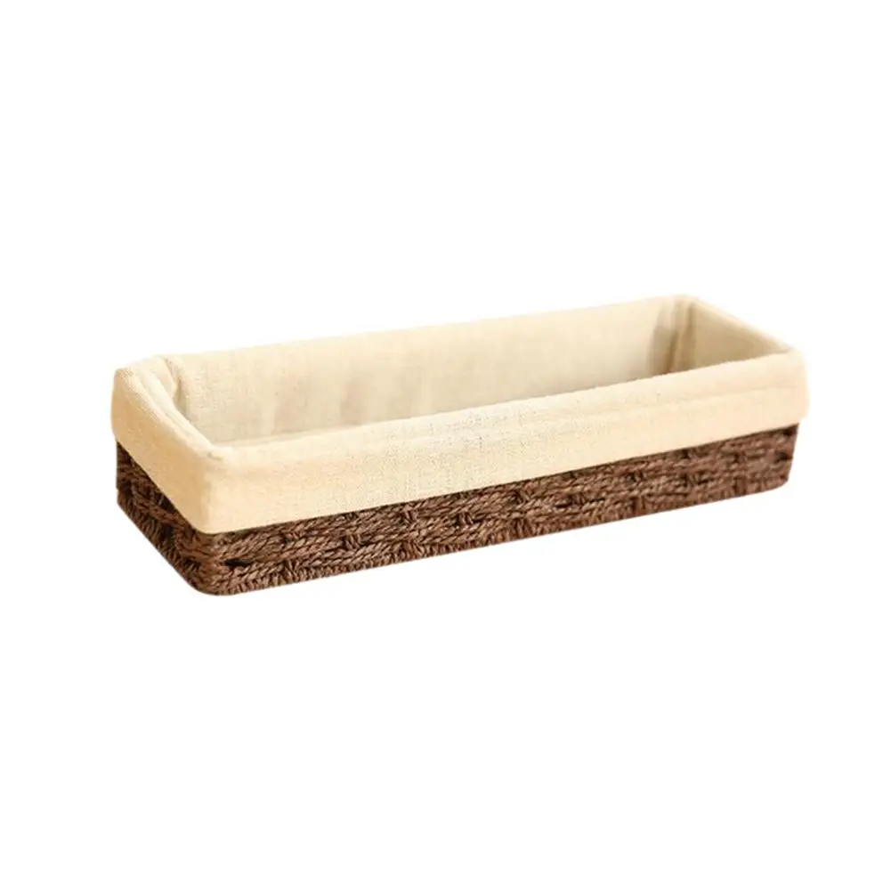 Straw Tableware Storage Box Small Items Cosmetics Storage Box Stationary Kitchen&Dining&Home Spoons Knife Fork Basket
Straw Tableware Storage Box Small Items Cosmetics Storage Box Stationary Kitchen&Dining&Home Spoons Knife Fork Basket
