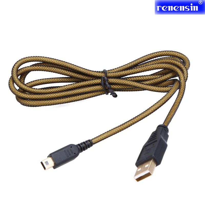 Gold Plating Port USB Data Cable For 3DS XL Sync Power Charger Charging Cord Cable For Nintendo 3DS XL/3DS/NDSI XL 2DS charger
Gold Plating Port USB Data Cable For 3DS XL Sync Power Charger Charging Cord Cable For Nintendo 3DS XL/3DS/NDSI XL 2DS charger