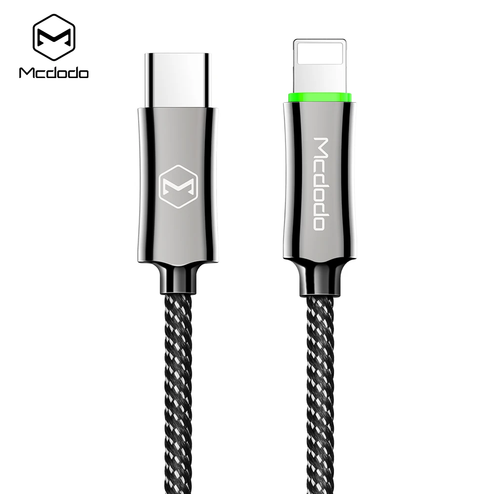 MCDODO PD Auto power on/off Quick Charge USB Cable For iPhone XS Max XR X 8 7 6 Plus USB Type C To Fast Charger disconnect Cord
MCDODO PD Auto power on/off Quick Charge USB Cable For iPhone XS Max XR X 8 7 6 Plus USB Type C To Fast Charger disconnect Cord