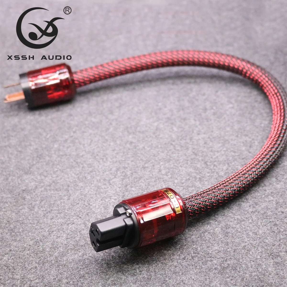 XSSH Audio Hi-end HIFI YIVO 3 core OFC Pure Copper Female Male AC US IEC Shield 16mm American wire gauge power cord Wire Line
XSSH Audio Hi-end HIFI YIVO 3 core OFC Pure Copper Female Male AC US IEC Shield 16mm American wire gauge power cord Wire Line