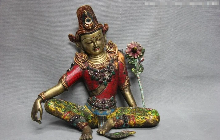song voge gem S0612 Tibet Pure Copper Bronze Gold Gilt Painted White TaRa Goddess Kwan-Yin Buddha
song voge gem S0612 Tibet Pure Copper Bronze Gold Gilt Painted White TaRa Goddess Kwan-Yin Buddha