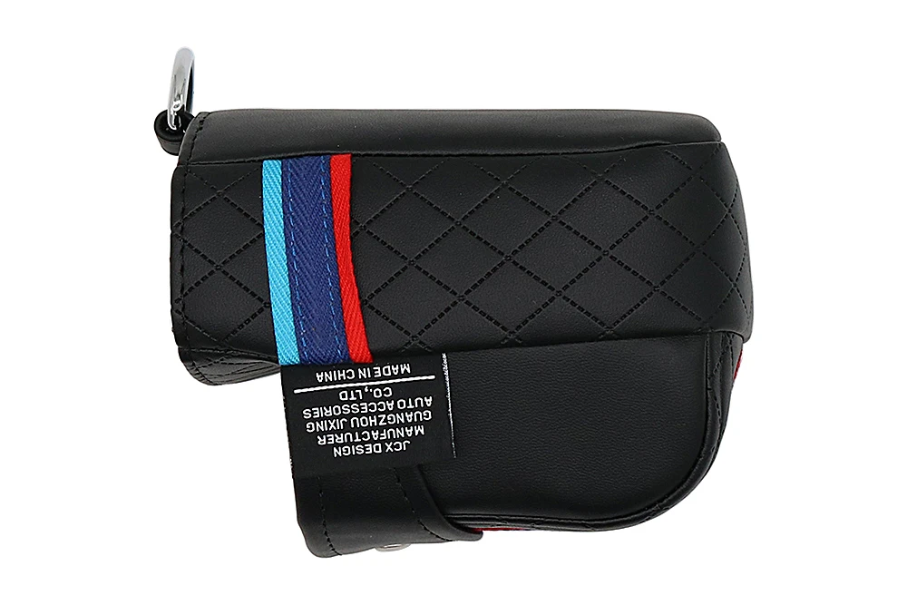Top Auto Store HTB1KA7hXOfrK1RjSspbq6A4pFXal Air Outlet Vent Storage Bag Hanging Pocket Phone Holder Organizers Universal for BMW Car Interior Accessories Stylings PU Black