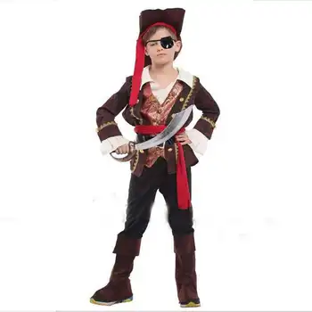 Halloween Costumes Children's Costumes Performance Clothing The One-Eyed Pirate Captain Princes Sailor Cosplay
Halloween Costumes Children's Costumes Performance Clothing The One-Eyed Pirate Captain Princes Sailor Cosplay
