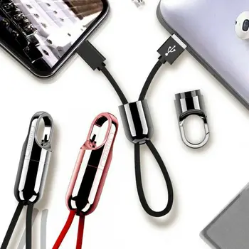USB Charging Cable Portable Stylish Keychain Data Cable USB Cable 20cm For Type-C Android iPhone 3E22
USB Charging Cable Portable Stylish Keychain Data Cable USB Cable 20cm For Type-C Android iPhone 3E22