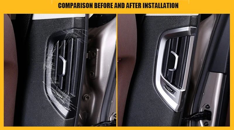 Matte ABS Accessories Tail Rear Interior Rows Air Vent Outlet Cover Trim 2pcs for BMW 6 Series Gran Turismo G32 2017-2018
Matte ABS Accessories Tail Rear Interior Rows Air Vent Outlet Cover Trim 2pcs for BMW 6 Series Gran Turismo G32 2017-2018