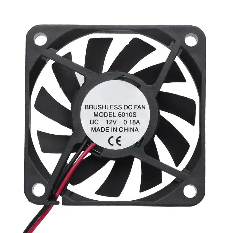 Waterproof 6010s 12V 58x58x10mm Low Noise Brushless DC Cooling Fan Radiator For PC Case CPU Cooler Water Cooling Fans
Waterproof 6010s 12V 58x58x10mm Low Noise Brushless DC Cooling Fan Radiator For PC Case CPU Cooler Water Cooling Fans
