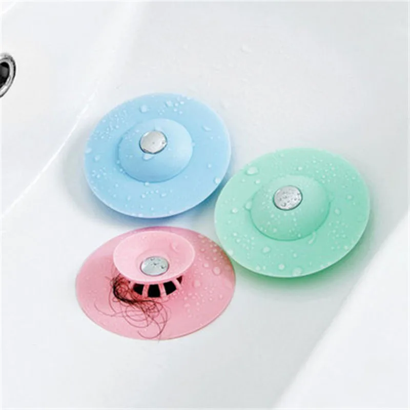 New kitchen sink filter bathroom sucker floor drains shower hair sewer filter colanders strainers drain stopper silicone
New kitchen sink filter bathroom sucker floor drains shower hair sewer filter colanders strainers drain stopper silicone