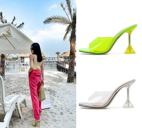 Odinokov 2019 Brand Large Sizes 40 Elegant Pvc Heels Summer Women's Shoes Woman Sandals Slippers Clear Heels Jelly Shoes
Odinokov 2019 Brand Large Sizes 40 Elegant Pvc Heels Summer Women's Shoes Woman Sandals Slippers Clear Heels Jelly Shoes