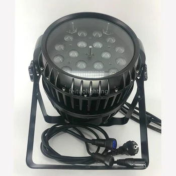 

Super Bright IP65 Led Par Zoom Stage Light 18x10w RGBW 4IN1 Led Par Light Outdoor Strobe DMX Led Zoom Par Disco DJ Party Lights