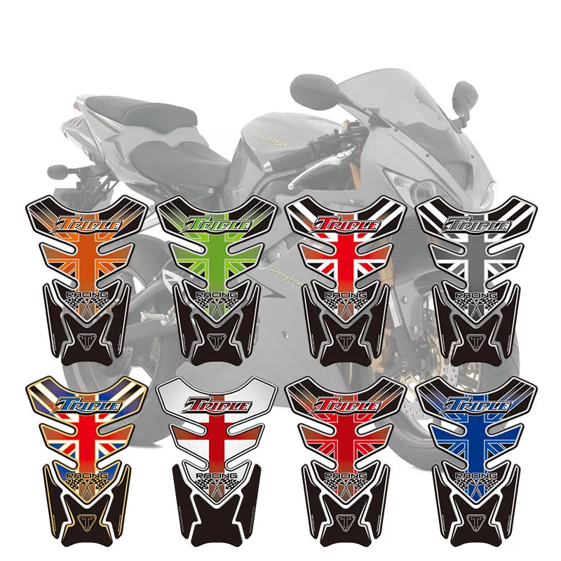 Motorcycle Fishbone Protector Sticker 3D Rubber sticker Motorcycle Tank sticker For Triumph Speed Street Triple Daytona
Motorcycle Fishbone Protector Sticker 3D Rubber sticker Motorcycle Tank sticker For Triumph Speed Street Triple Daytona
