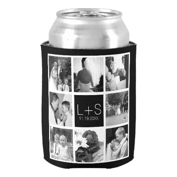 Create Your Own Wedding Photo Collage Monogram Can Cooler Vintage Design Party Supplies Beer Can Cooler Beverage Insulators
Create Your Own Wedding Photo Collage Monogram Can Cooler Vintage Design Party Supplies Beer Can Cooler Beverage Insulators