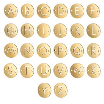 5Pcs/lot Stainless Steel Gold Letter Charms Pendant for DIY Bracelets&Anklets Jewelry Making Findings DIY Accessories Wholesale
5Pcs/lot Stainless Steel Gold Letter Charms Pendant for DIY Bracelets&Anklets Jewelry Making Findings DIY Accessories Wholesale