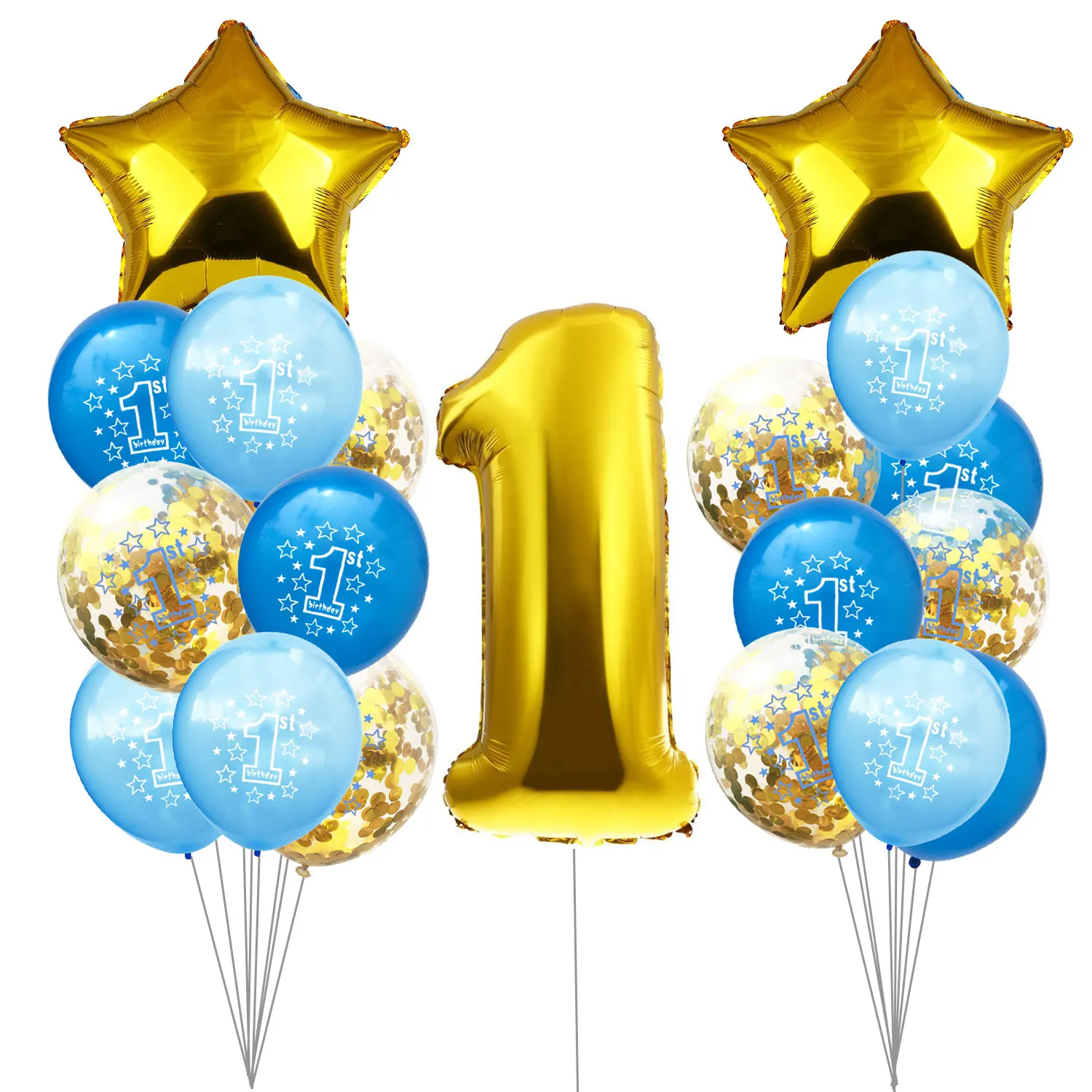 ZLJQ 19p 1st Birthday Boy And Gril Baby Shower Boy Baby Balloon 1 Happy Birthday Party Decorations
ZLJQ 19p 1st Birthday Boy And Gril Baby Shower Boy Baby Balloon 1 Happy Birthday Party Decorations