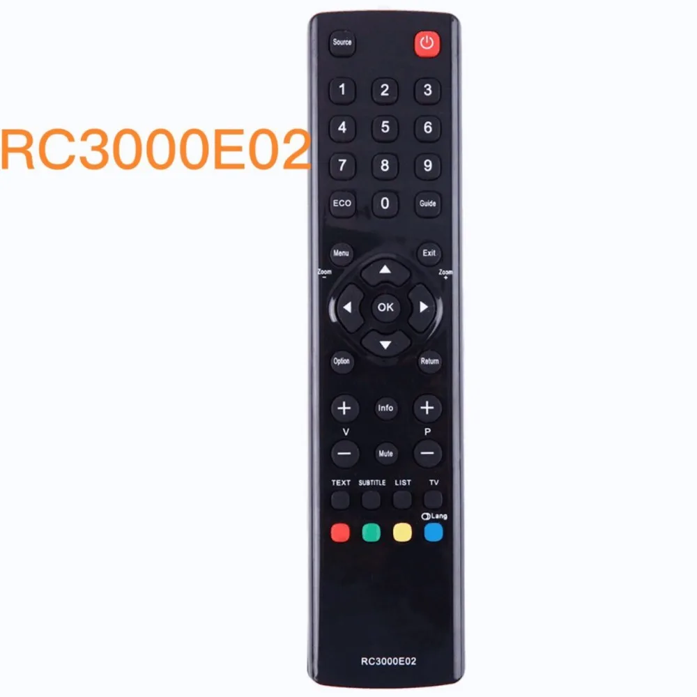 New RC3000E02 For TCL Universal Smart TV Remote Control Replacement Durable Remote Controller LED LCD TV Television Black
New RC3000E02 For TCL Universal Smart TV Remote Control Replacement Durable Remote Controller LED LCD TV Television Black