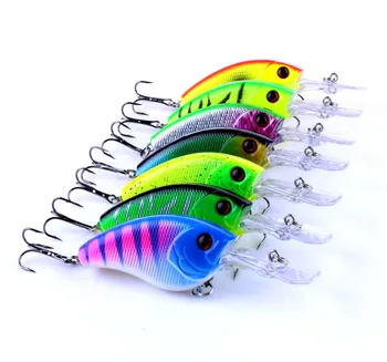 70pcs 90mm 12g Isca Artificial Fishing Lures Minnow Crank Bait Crankbait Bass Tackle Treble Hook bait wobblers fishing Wholesale
70pcs 90mm 12g Isca Artificial Fishing Lures Minnow Crank Bait Crankbait Bass Tackle Treble Hook bait wobblers fishing Wholesale