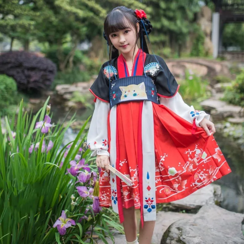 Chinese Hanfu Traditional Costume Female Chinese Oriental Dress Han Dynasty Women's Dress Long Sleeve Stage Performance Costume
Chinese Hanfu Traditional Costume Female Chinese Oriental Dress Han Dynasty Women's Dress Long Sleeve Stage Performance Costume
