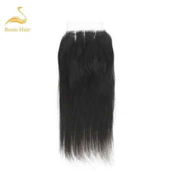 Bosin Straight Lace Closure brazilian Natural Color 4*4 Free/Middle/Three Part
Bosin Straight Lace Closure brazilian Natural Color 4*4 Free/Middle/Three Part