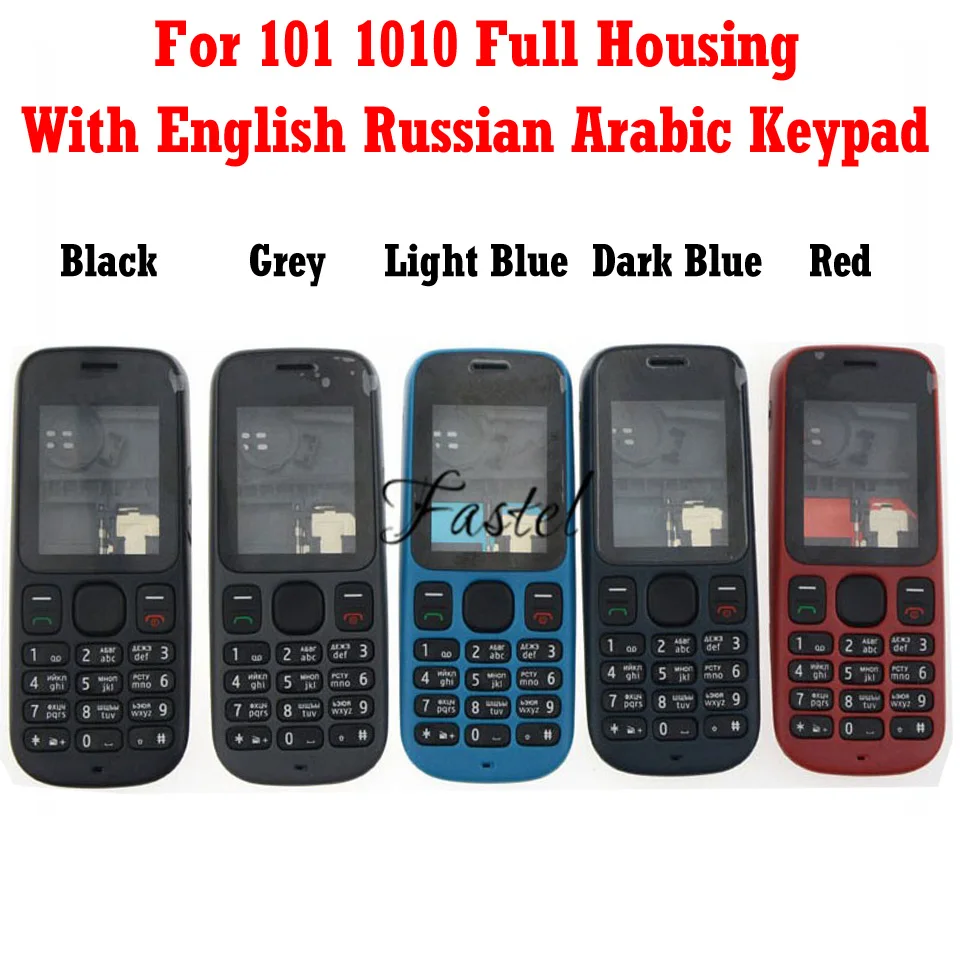 HKFASTEL новый высококачественный чехол для Nokia 101 1010 полный корпус телефона +