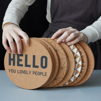 Circular Heat Insulation Pads, Soft Cork Pads, Pans Bake Oven Heat-resistant Pads
Circular Heat Insulation Pads, Soft Cork Pads, Pans Bake Oven Heat-resistant Pads