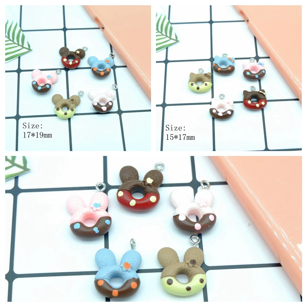 Kawaii Cartoon resin charms Pendants for DIY decoration necklace earring key chain Jewelry Making
Kawaii Cartoon resin charms Pendants for DIY decoration necklace earring key chain Jewelry Making