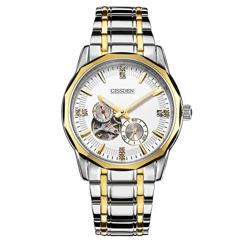 Low Hill Free Wheel Wrist Watch Noctilucent Business Affairs Waterproof Wrist Watch Man High Archives Golden Mechanics Surface
Low Hill Free Wheel Wrist Watch Noctilucent Business Affairs Waterproof Wrist Watch Man High Archives Golden Mechanics Surface