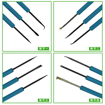 10 set Printed circuit board PCB Repair Tools Electric welding Solder Assist tool with Knife Fork Reamer Chiphold Brash Needle
10 set Printed circuit board PCB Repair Tools Electric welding Solder Assist tool with Knife Fork Reamer Chiphold Brash Needle