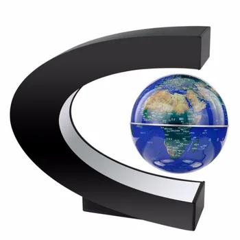 Creative Anti Gravity Floating Globe C shape Decoration Magnetic Levitation Floating Globe World Map with Colorful LED Light
Creative Anti Gravity Floating Globe C shape Decoration Magnetic Levitation Floating Globe World Map with Colorful LED Light