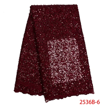 New Design Nigerian Lace Fabric African Lace Fabrics High Quality tulle net French Net Lace Fabric For Wedding Wine QF2536B-10
New Design Nigerian Lace Fabric African Lace Fabrics High Quality tulle net French Net Lace Fabric For Wedding Wine QF2536B-10