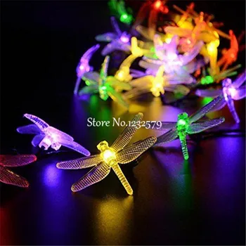 5M/6M/7M/12M Solar Powered Dragonfly String Fairy Lights 20/30/50/100 LED Christmas Party Festival Outdoor Indoor Decoration
5M/6M/7M/12M Solar Powered Dragonfly String Fairy Lights 20/30/50/100 LED Christmas Party Festival Outdoor Indoor Decoration