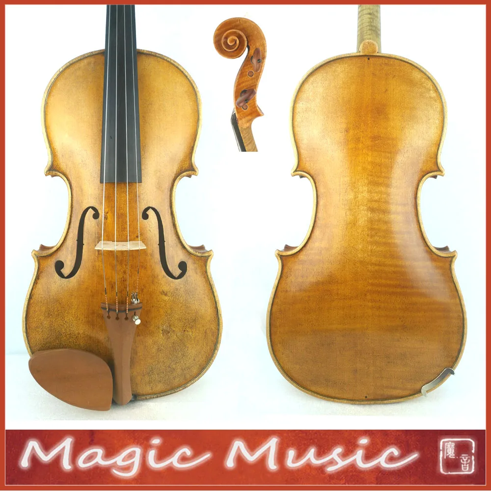 50 Years Old Spruce! Copy of a 19th Century Italian Viola Size 16.5 inch #1856, Stradivarius Model & Handmade Oil Varnish
50 Years Old Spruce! Copy of a 19th Century Italian Viola Size 16.5 inch #1856, Stradivarius Model & Handmade Oil Varnish