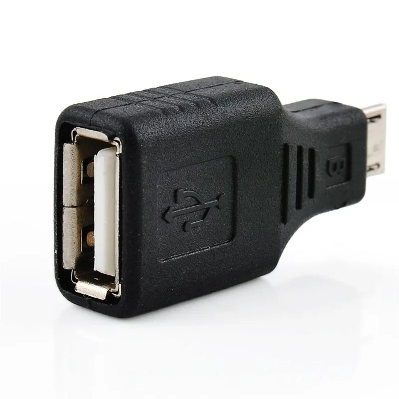 Hot Sale Black USB 2.0 Female to Micro USB B 5 Pin Male Plug OTG Adapter Converter For Phones Conector Home Tools Free Shipping
Hot Sale Black USB 2.0 Female to Micro USB B 5 Pin Male Plug OTG Adapter Converter For Phones Conector Home Tools Free Shipping
