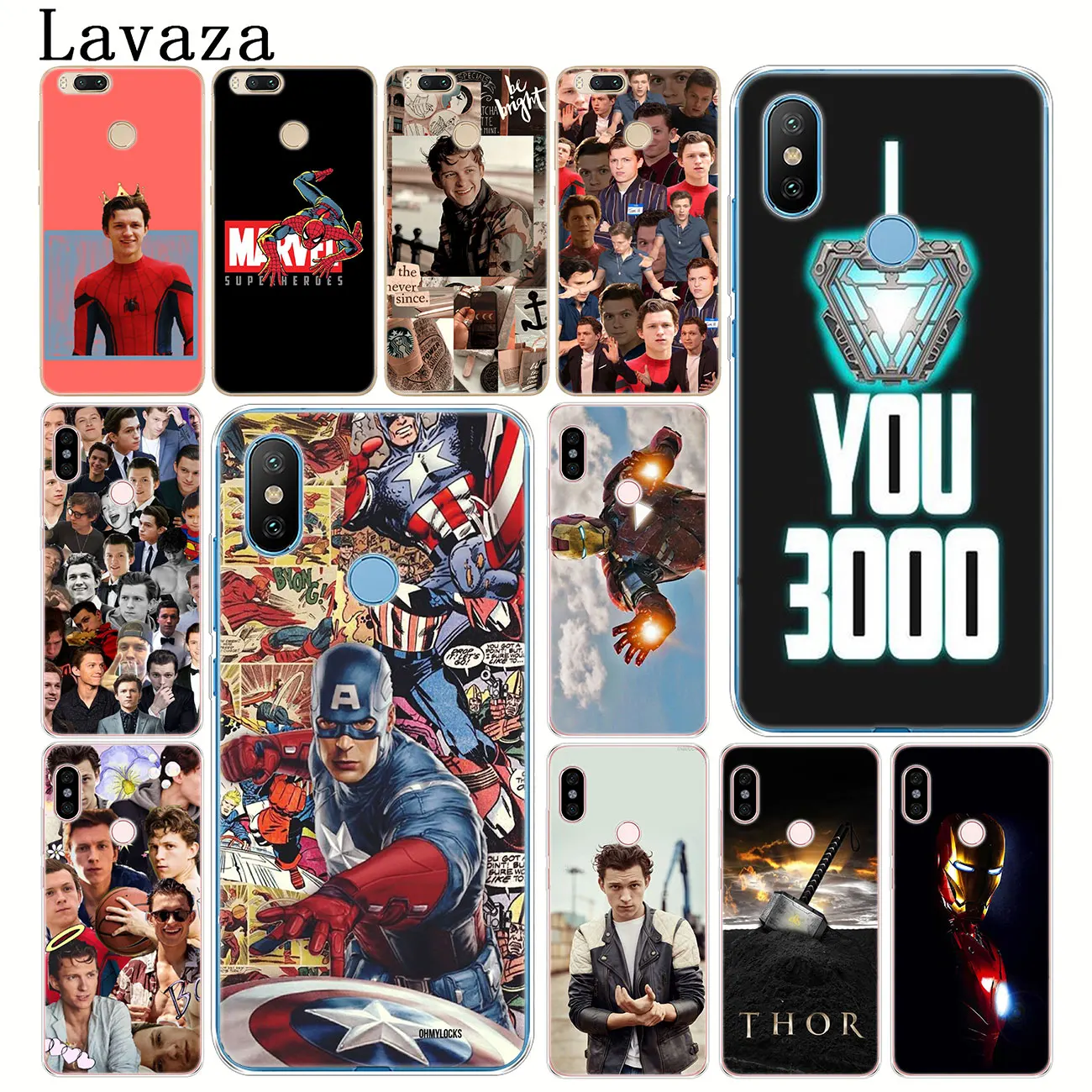 Lavaza SpiderMan Marvel Tom Holland Hard Phone Case for Xiaomi Redmi k20 7A 6A 4A Note 7 5 6 Pro 4 4X Plus Cover
Lavaza SpiderMan Marvel Tom Holland Hard Phone Case for Xiaomi Redmi k20 7A 6A 4A Note 7 5 6 Pro 4 4X Plus Cover