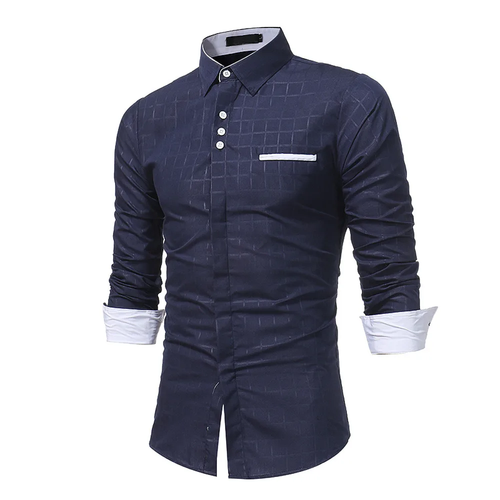 MUQGEW New Autumn Fashion Brand Men Shirts Men's Autumn Casual Formal Plaid Slim Fit Long Sleeve Dress Shirt Top Blouse
MUQGEW New Autumn Fashion Brand Men Shirts Men's Autumn Casual Formal Plaid Slim Fit Long Sleeve Dress Shirt Top Blouse