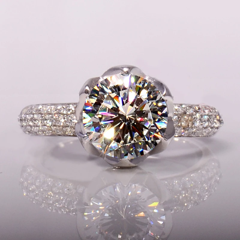 Utimtree Silver 925 Rings Jewelry Women 3 Ct Crystal Engagement Wedding Ring for Female Bague Femme Anillos Bijoux High Quality
Utimtree Silver 925 Rings Jewelry Women 3 Ct Crystal Engagement Wedding Ring for Female Bague Femme Anillos Bijoux High Quality