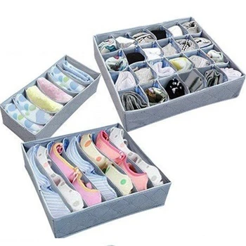 3 Pieces Bamboo Charcoal Fibre Bag Organizer Clothing Storage Box Organizer For Bra Clothes Case Underwear Container Organizador
3 Pieces Bamboo Charcoal Fibre Bag Organizer Clothing Storage Box Organizer For Bra Clothes Case Underwear Container Organizador