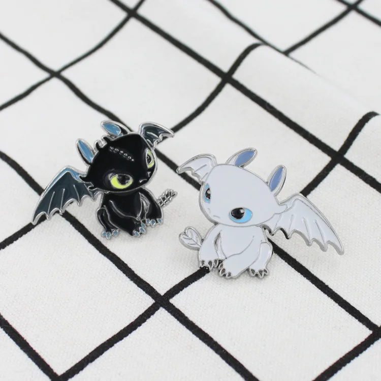 How to Train Your Dragon Night Fury Metal Enamel Pins and Brooches for Women Men Lapel pin bags badge Gifts
How to Train Your Dragon Night Fury Metal Enamel Pins and Brooches for Women Men Lapel pin bags badge Gifts