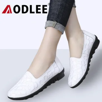 AODLEE Summer Women Ballet Flats Genuine Leather Loafers Shoes Print Slip On Flat Heel Shoes Ladies Casual Shoes Flats Women
AODLEE Summer Women Ballet Flats Genuine Leather Loafers Shoes Print Slip On Flat Heel Shoes Ladies Casual Shoes Flats Women