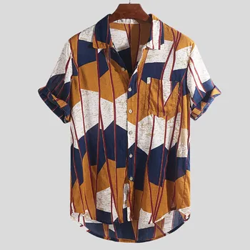 fashion 2019 mens short sleeve shirts Multi Color Lump Chest Pocket Short Sleeve Round Hem Loose Shirts Blouse chemise
fashion 2019 mens short sleeve shirts Multi Color Lump Chest Pocket Short Sleeve Round Hem Loose Shirts Blouse chemise