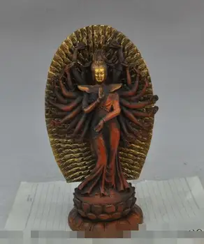 Free shipping S00060 9" tibet buddhism bronze gilt lotus KwanYin GuanYin Avalokitesvara buddha statue
Free shipping S00060 9" tibet buddhism bronze gilt lotus KwanYin GuanYin Avalokitesvara buddha statue